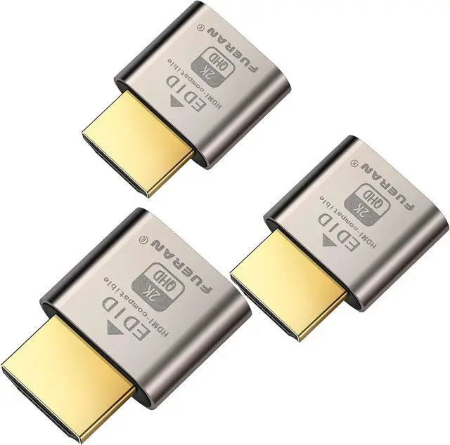 HDMI Dummy Plug Headless Ghost Display Emulator HDMI ...