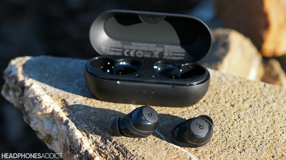 Amazon.com: Soundcore by Anker Life A1 True Wireless Earbuds, Powerful  Customized Sound, 35H Playtime, Wireless Charging, USB-C Fast Charge, IPX7  Waterproof, Button Control, Bluetooth Earbuds（Renewed） : Electronics