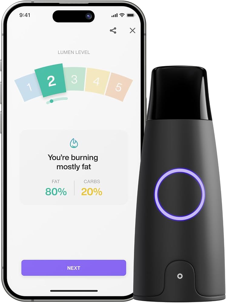 Amazon.com : Lumen Metabolism Tracker Device - Measure Real ...