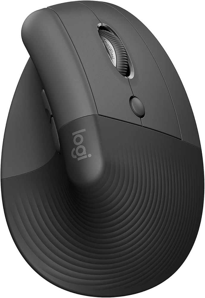 Amazon.com: Logitech Lift Vertical Ergonomic Mouse, Wireless ...