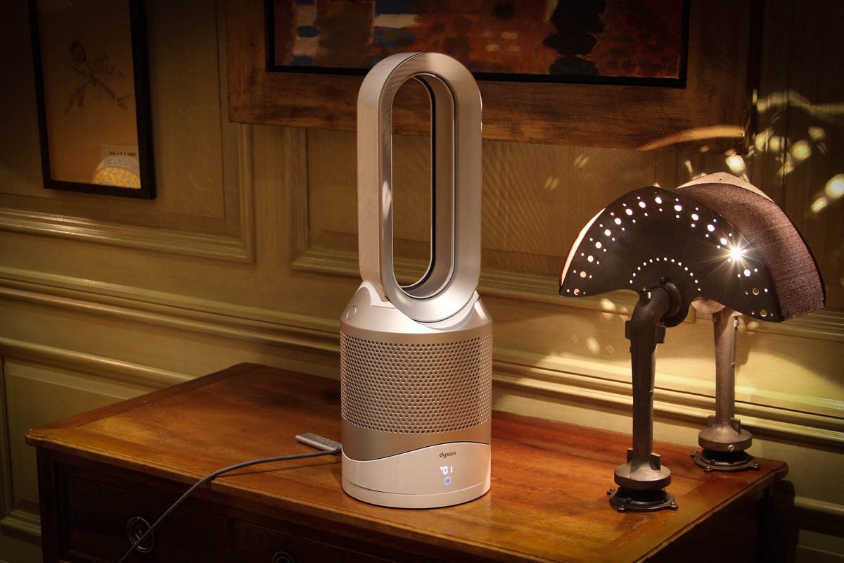 Dyson's hot and cool purifier is an air-pushing triple threat - CNET