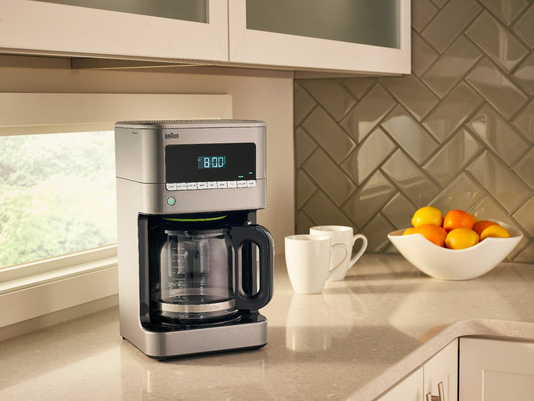 Braun KF7150BK BrewSense Coffee Maker in Black/Stainless