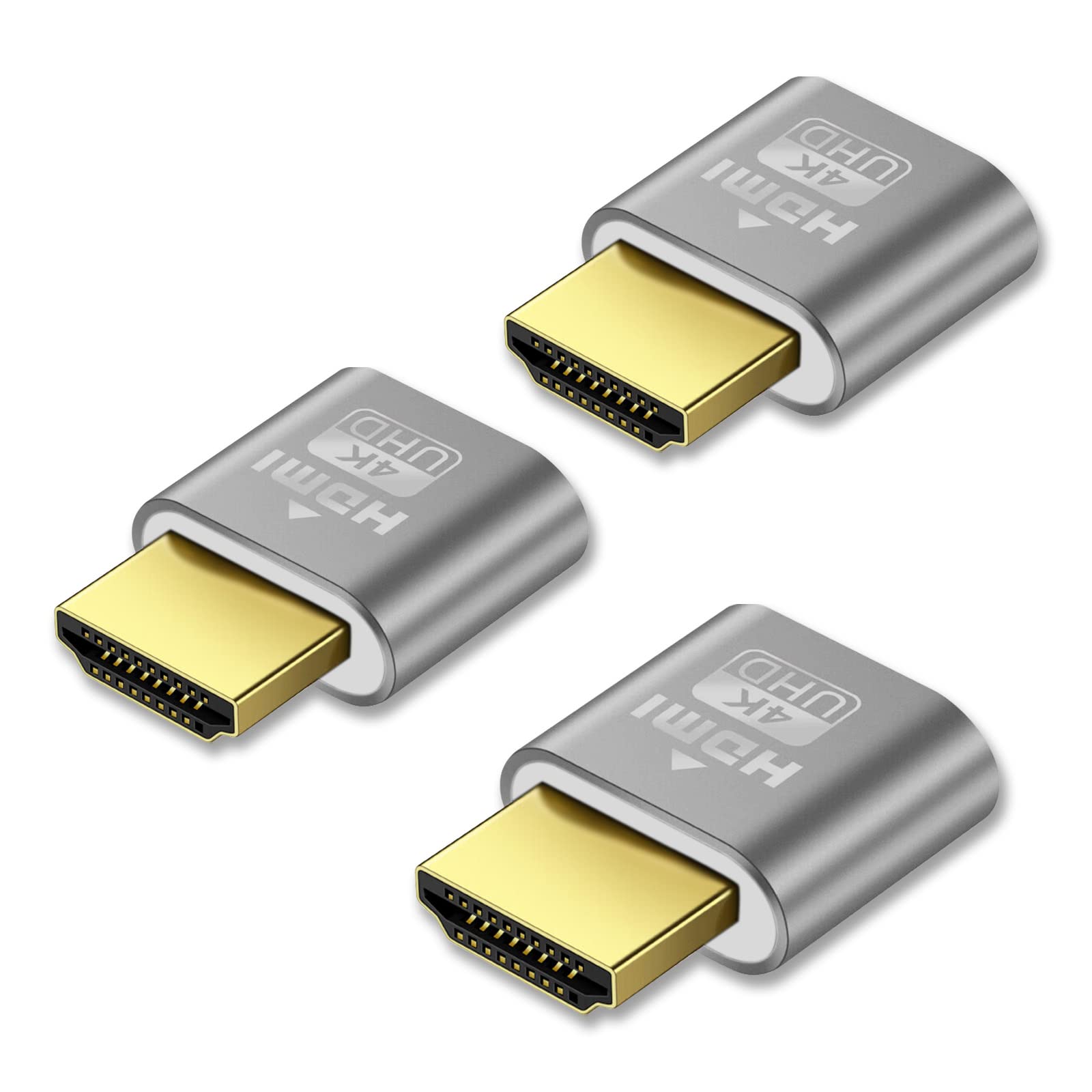 Amazon.com: Wansurs [3 PACK] 4K HDMI Dummy Plug - Virtual ...