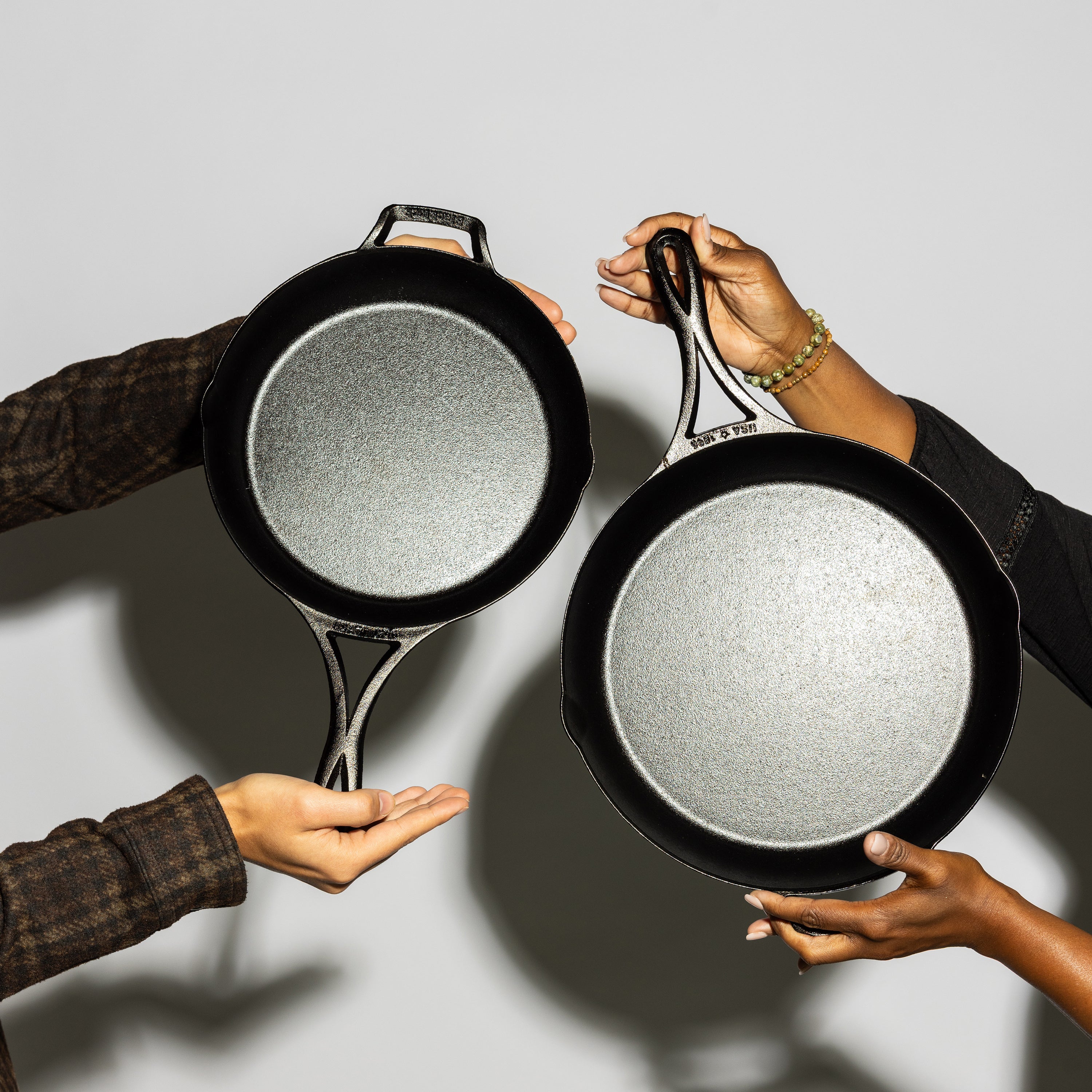 Lodge Blacklock Cast Iron Skillet Set