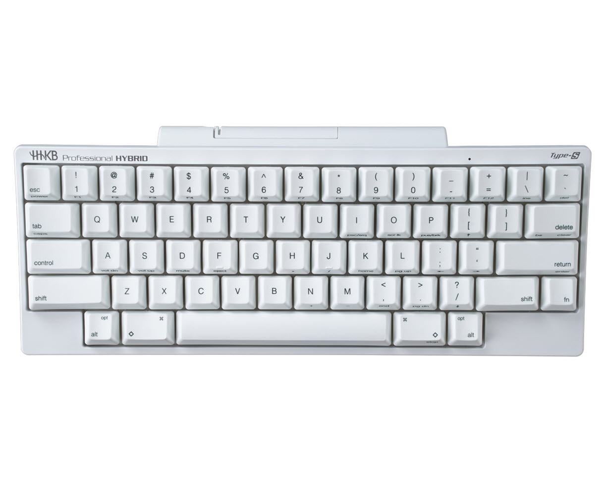 Happy Hacking Keyboard Professional Hybrid Type-S (Snow) 45G Key Weight