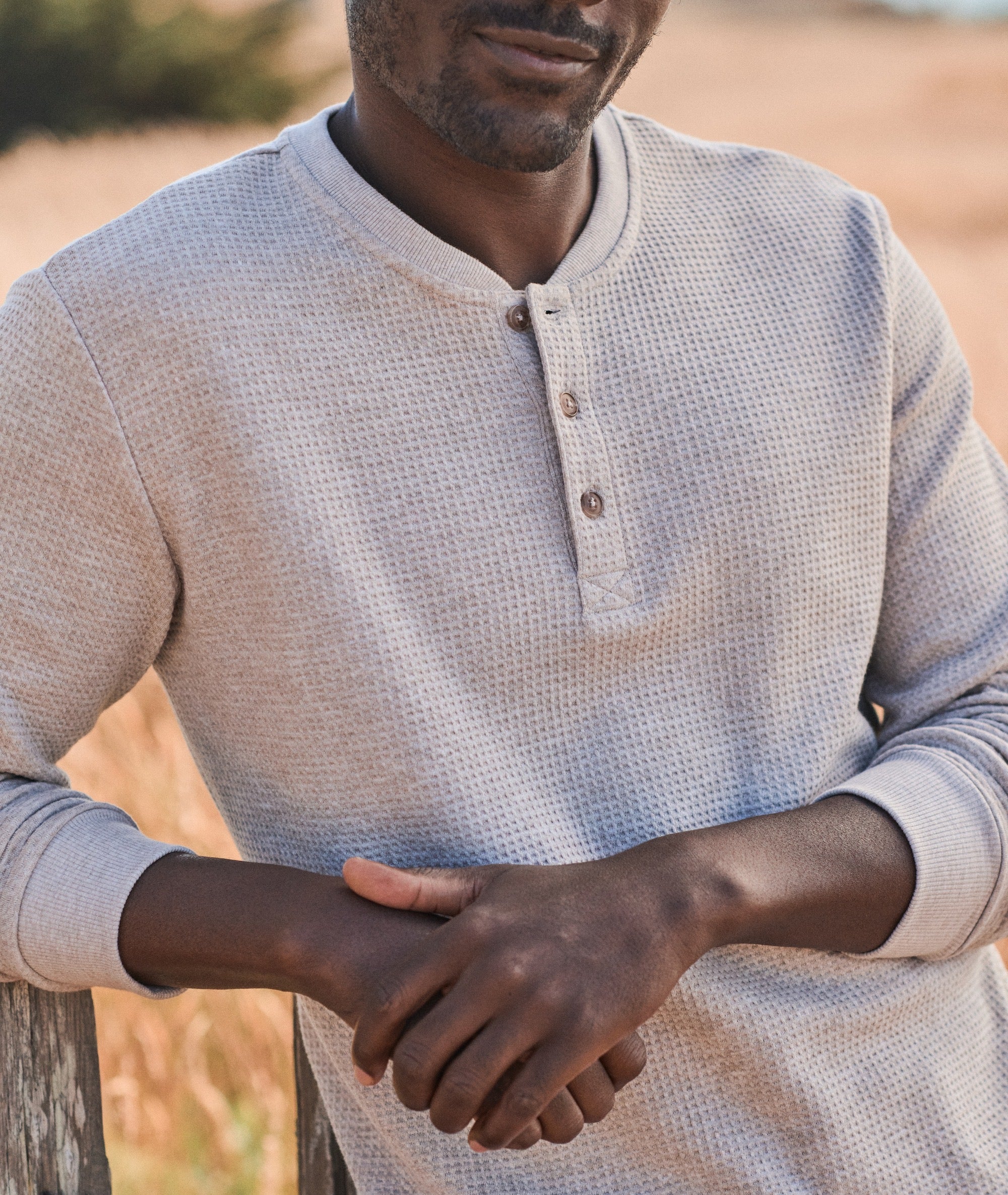 Waffle Henley – Marine Layer