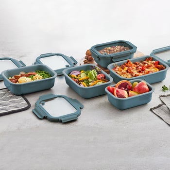 Safdie & Co. 10-piece Ceramic Food Storage Set | Costco