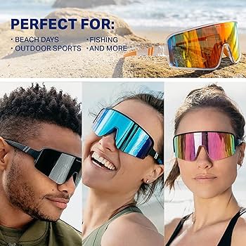 Amazon.com: Blenders Eyewear Eclipse X2– Polarized Sunglasses – Wrap-Around  Lens – 100% UV Protection – For Men & Women – Breaker Point : Clothing,  Shoes & Jewelry