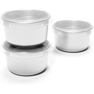 U Konserve Stainless Steel Round Nesting Trio - Set of 3 : Target