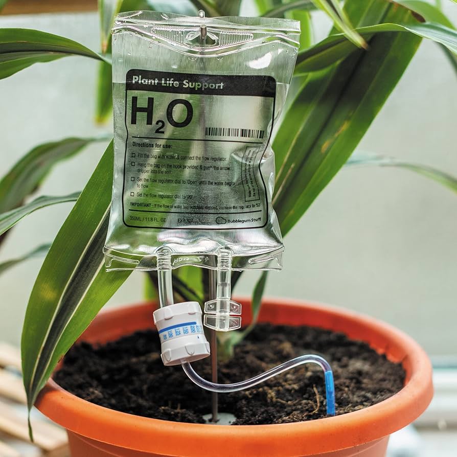 Amazon.com : Plant Life Support - Automatic Watering System for Houseplants  - Fun Garden Gifts - Home Accessories - Indoor Waterer : Patio, Lawn &  Garden