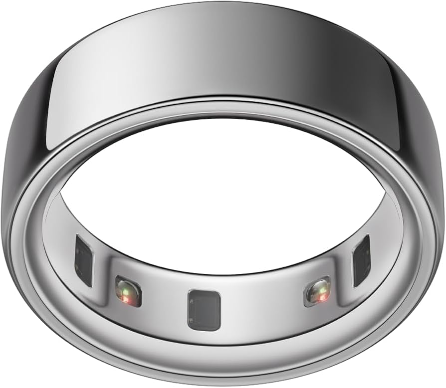 Amazon.com: Oura Ring 4 - Silver - Size 8 - Sleep, Activity, Women's  Health, AI Advisor, Up to 8 Days of Battery Life, Size Before You Buy,  Android & iOS Compatible : Electronics