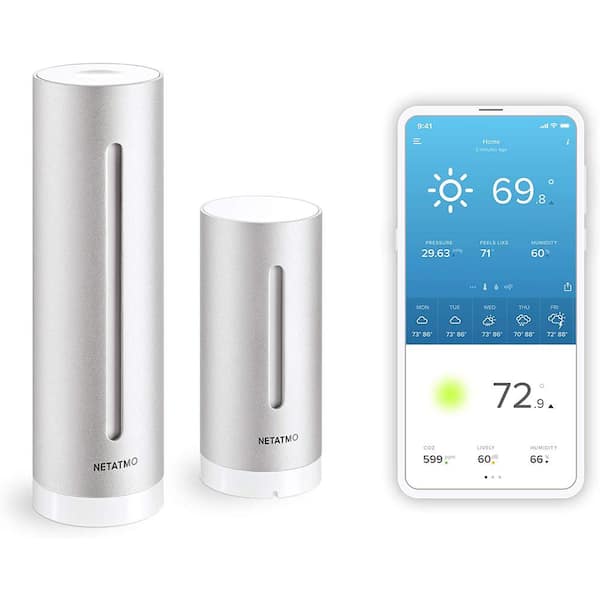 Legrand Netatmo Smart Home Weather Station with Indoor and ...