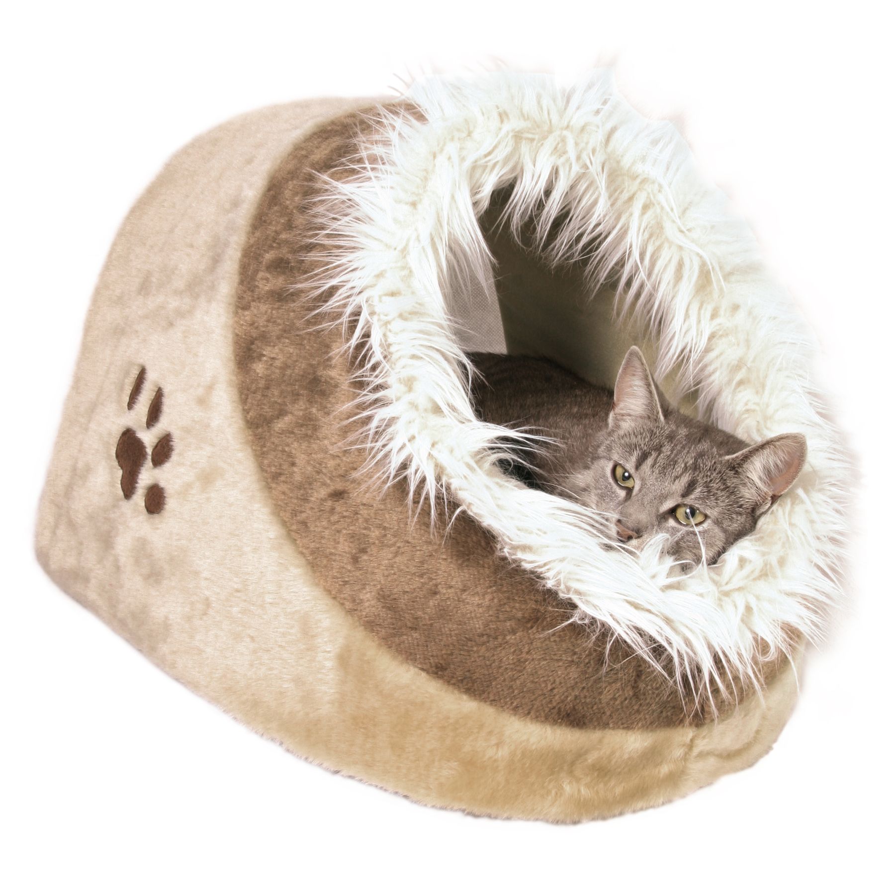 Trixie Pet Minou Cuddly Condo, Beige