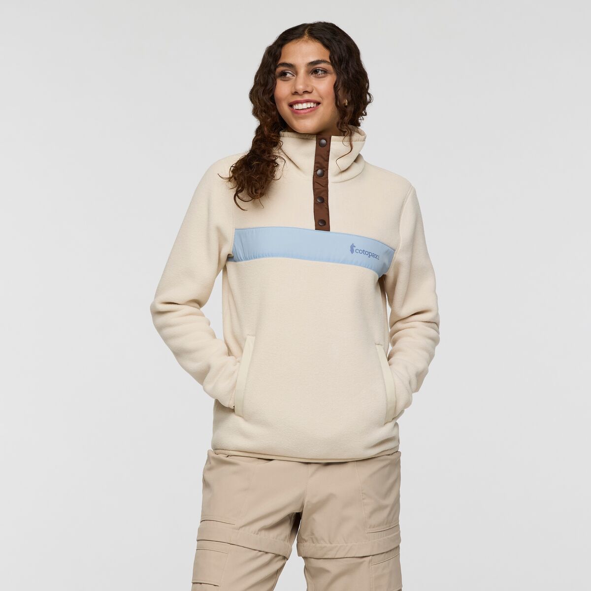 Cotopaxi Women's Teca Fleece Pullover Khaki 3X