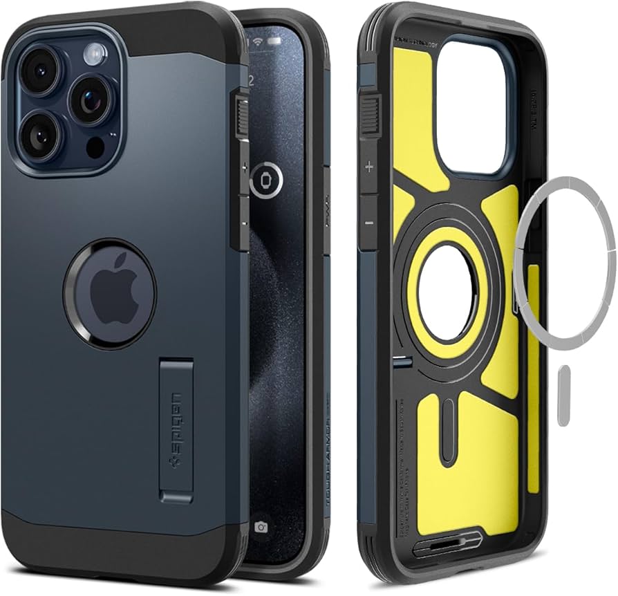 Amazon.com: Spigen Tough Armor MagFit Designed for iPhone 15 ...
