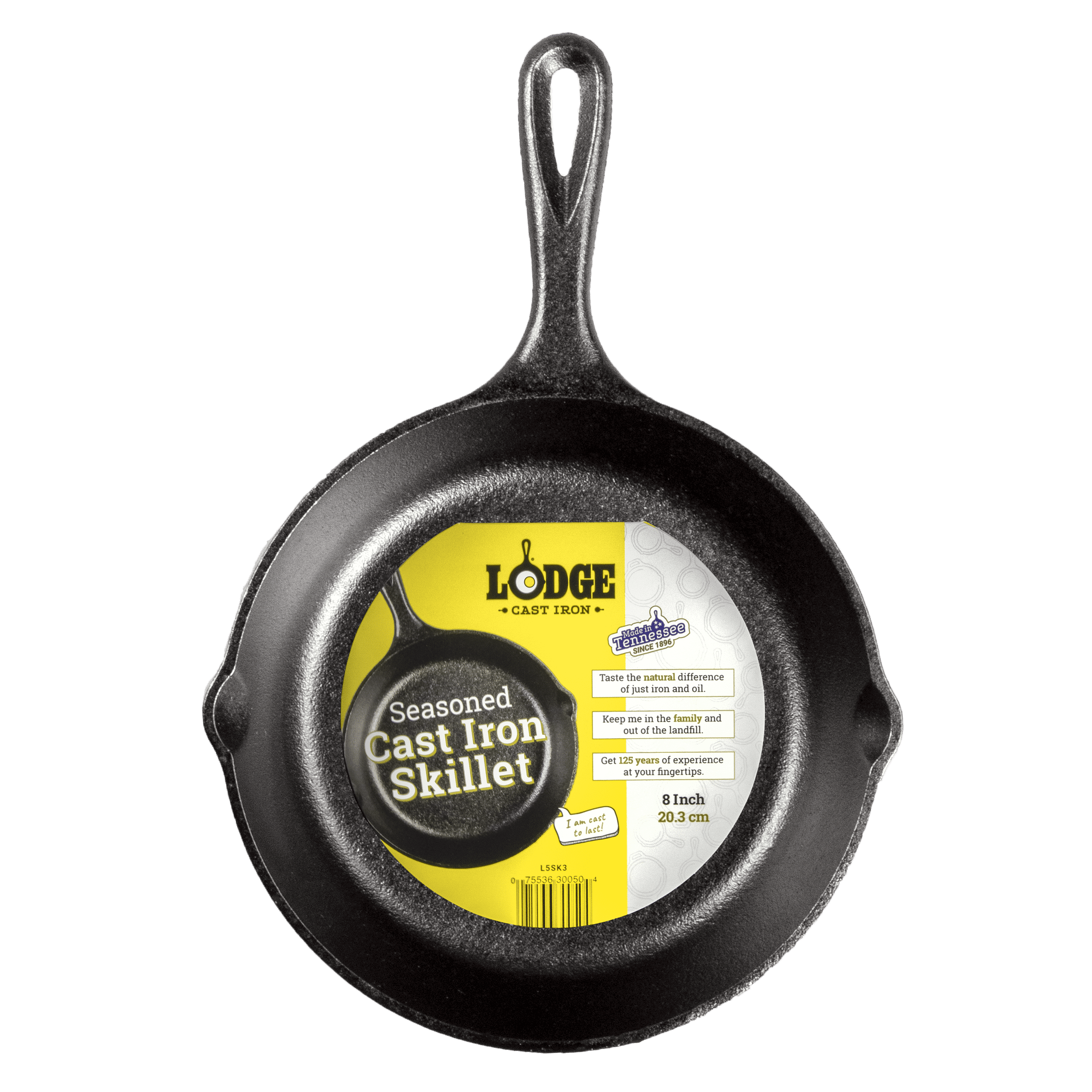 Lodge 10.25 " Seasoned Cast Iron Skillet