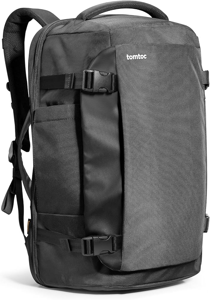 Amazon.com: tomtoc Travel Backpack 40L, TSA Friendly Flight Approved  Carry-on Luggage Hand Water-resistant Lightweight Business Rucksack,  Durable Large Weekender Bag Daypack Fits 17.3 Inch Laptop, PFAS Free :  Electronics