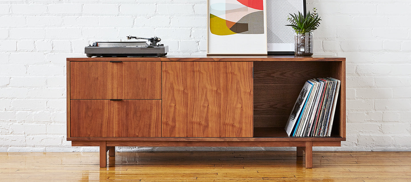 Belmont Media Stand | Storage | Gus* Modern – Gus Modern