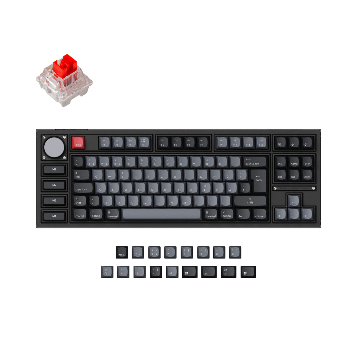 Keychron Q3 Pro QMK/VIA Wireless Custom Mechanical Keyboard