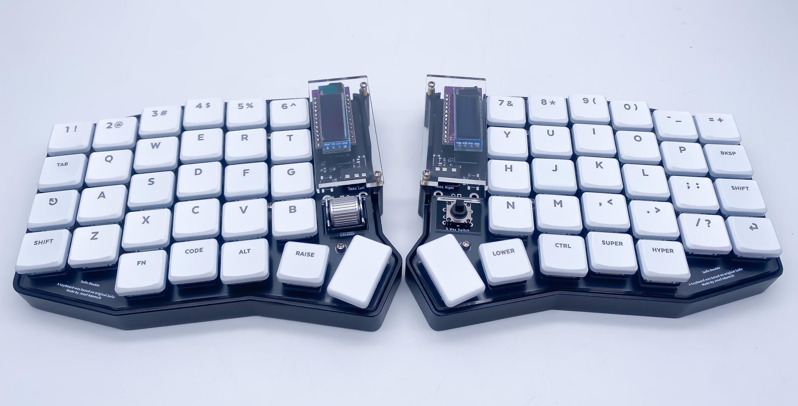 Sofle Choc with aluminum case : r/ErgoMechKeyboards
