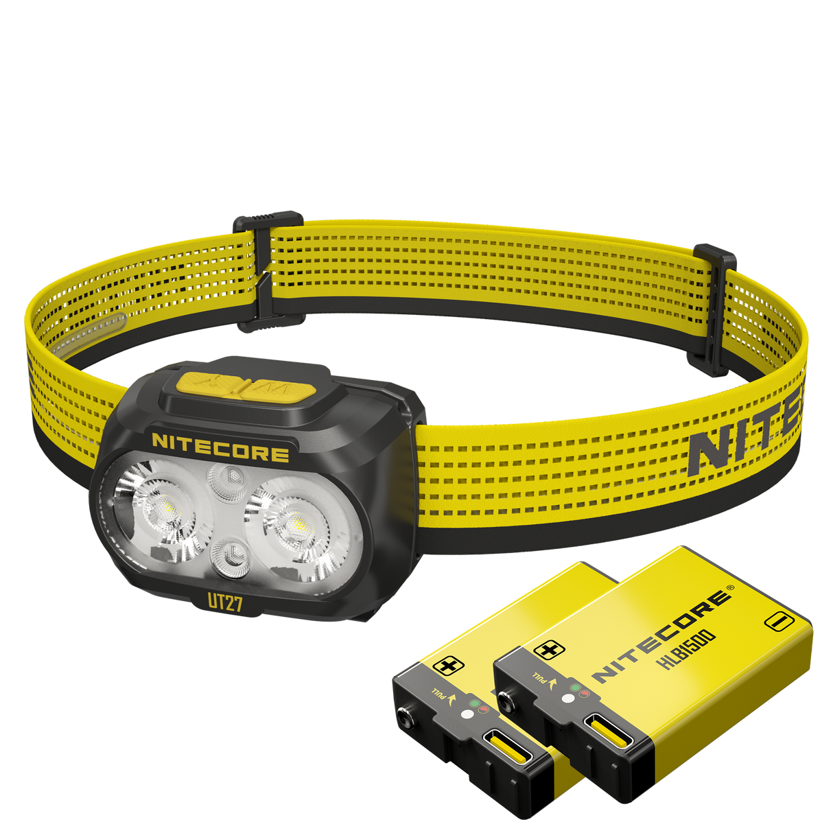 Nitecore UT27 MCT Pro 800 lumen 3 Color Temperatures Running Headlamp Black