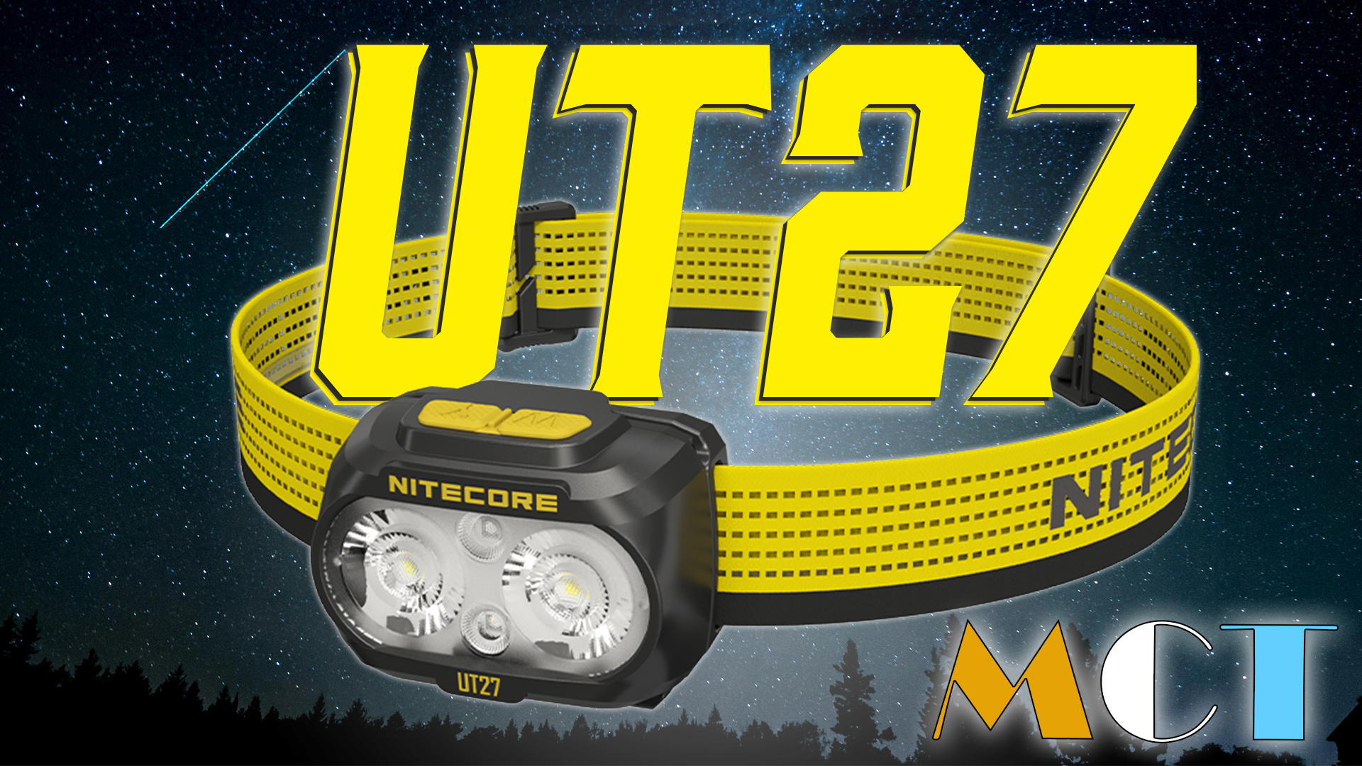 Amazon.com : Nitecore UT27 MCT Pro 800 Lumen Running Headlamp USB-C  Rechargeable Dual Power with 3 Color Temperatures Red Light Lightweight  Trail Hiking Camping Sticker (Black) : Sports & Outdoors