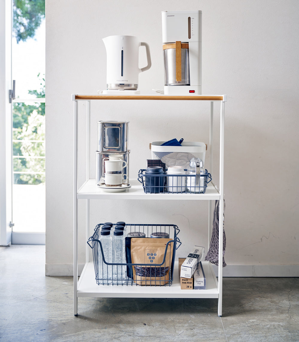Home Storage Rack Black