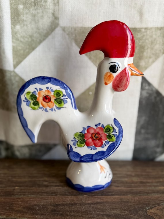 Barcelos Rooster BIG SIZE in Ceramics is One of the Most Emblematic Symbols  of Portugal, With Its Vibrant Colors and Rich Symbolism. - Etsy