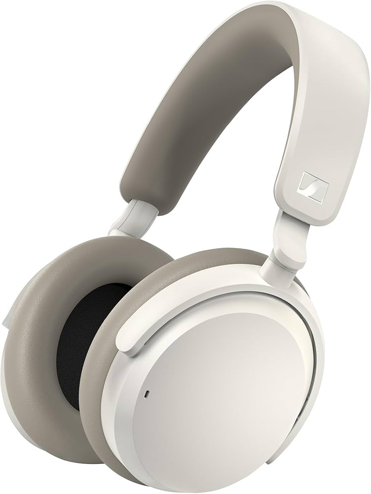 Amazon.com: Sennheiser ACCENTUM Wireless Bluetooth Headphones – Hybrid ANC  Noise Cancelling, 50‑Hour Battery, Lightweight Over‑Ear Design, Clear  Calls, Travel & Work Headset, White : Electronics