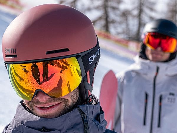 Amazon.com : SMITH I/O MAG Snow Goggles – Adult Ski & Snowboarding Goggles  with Interchangeable Lens, Anti-Fog Performance & 100% UV Protection – for  Men & Women – Black, ChromaPop Everyday Blue