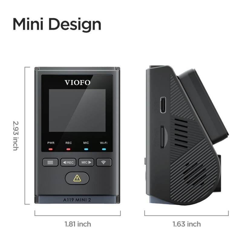 VIOFO A119 Mini 2 2K QHD Dash Cam