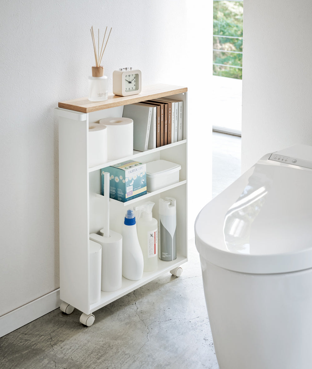 Rolling Storage Cart for Home | Yamazaki Home | Shop Now