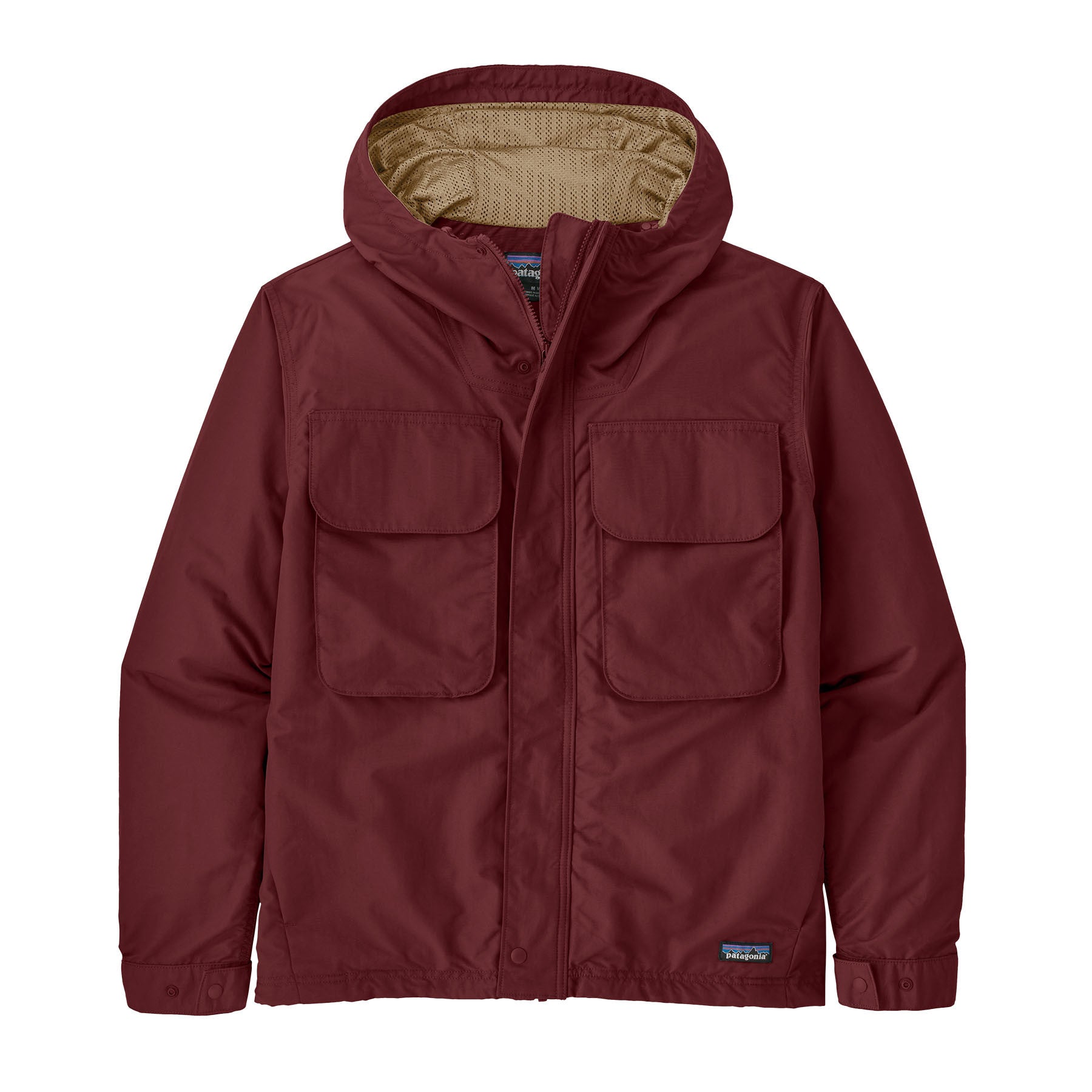 Used Patagonia Worn Wear-Men's Isthmus Utility Jacket-Carmine Red-Red-26506-S