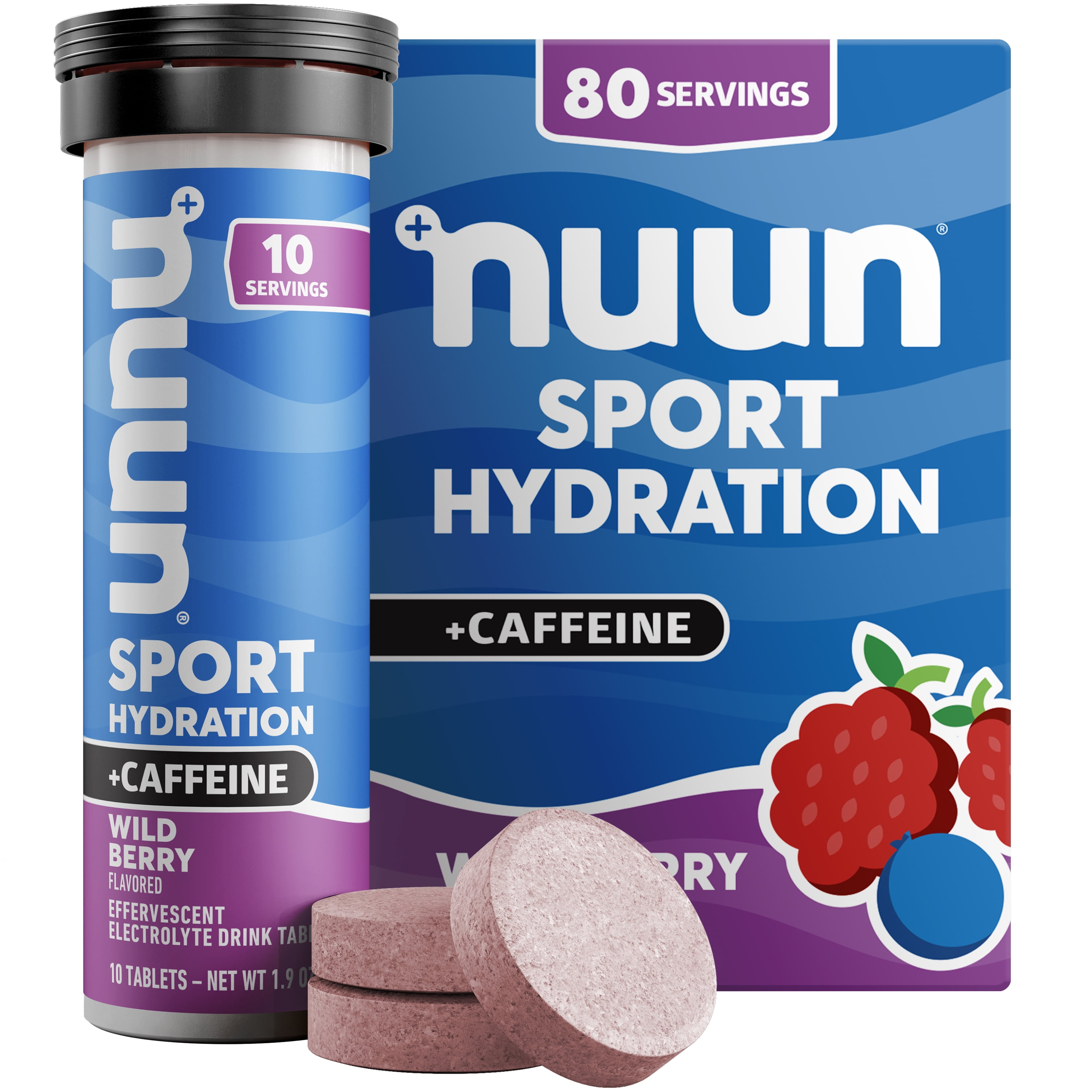 Nuun Sport Electrolyte Tablets, Grape Flavor, 8 Tubes, Hydration for  Workout and Training - Walmart.com