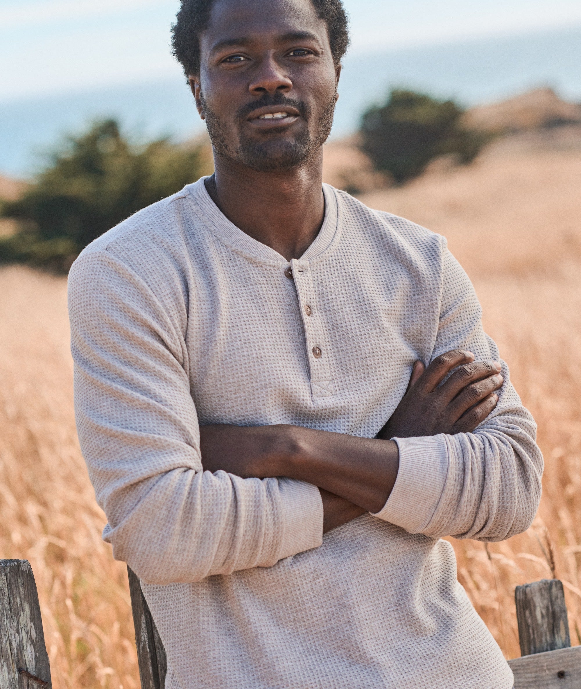 Waffle Henley – Marine Layer