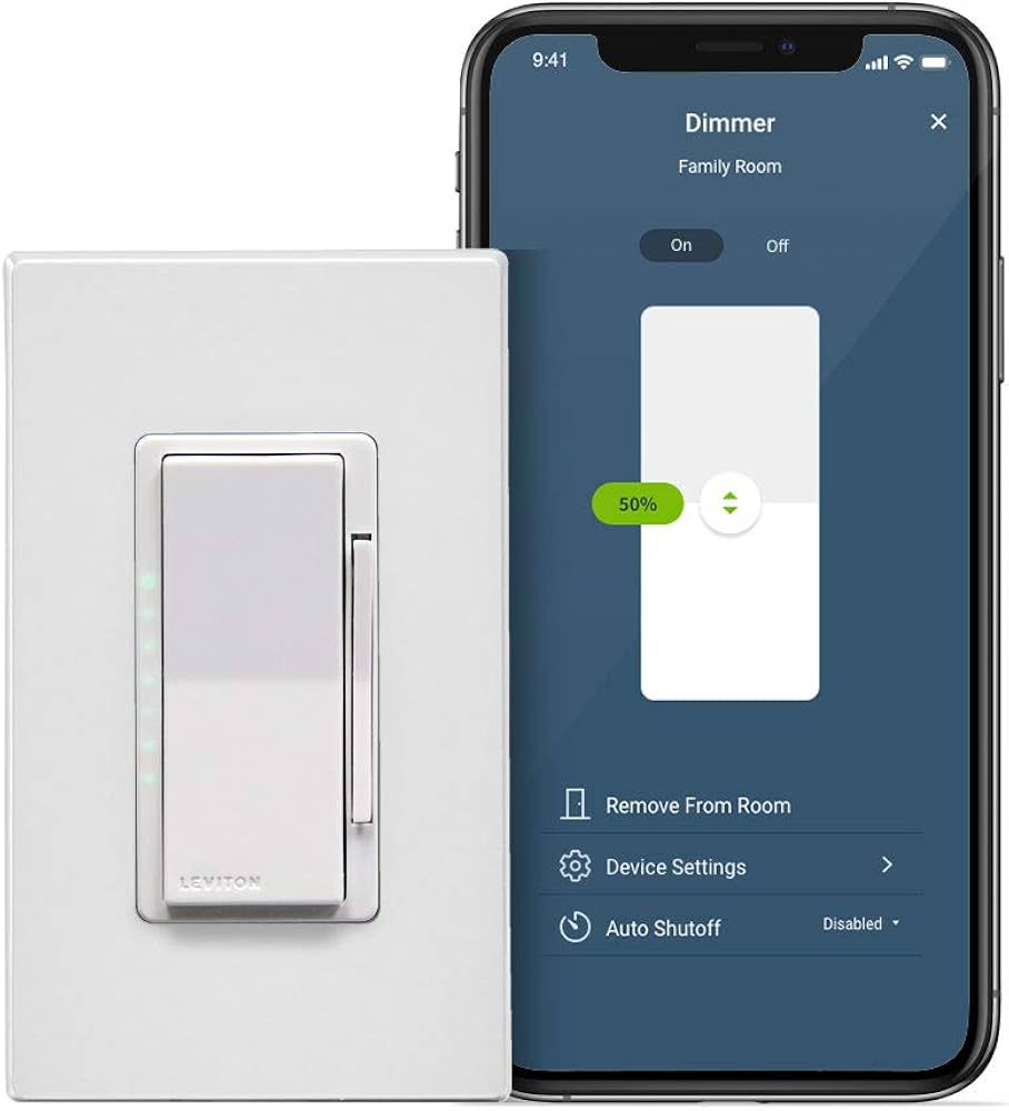 Leviton Decora Smart Dimmer Switch, Wi-Fi 2nd Gen, Neutral ...