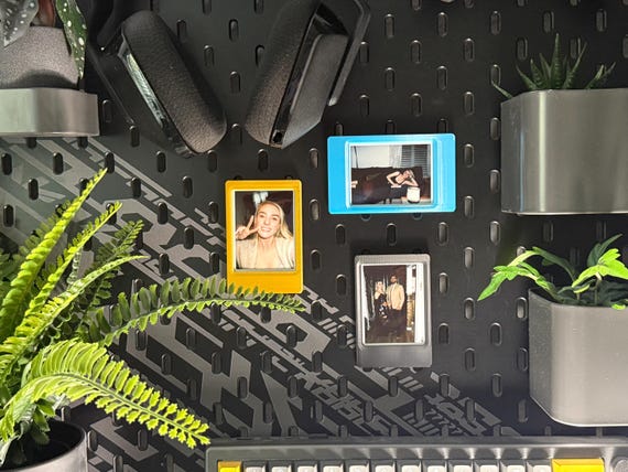 Instax Mini Pegboard Picture Frame for IKEA Skådis | Small Photo Display  Frame - Etsy