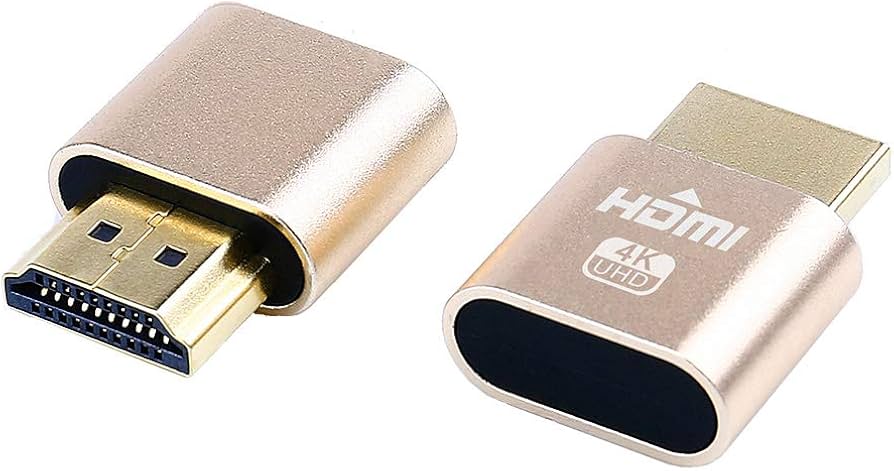 Amazon.com: DTECH HDMI Dummy Plug 4K Display Emulator ...